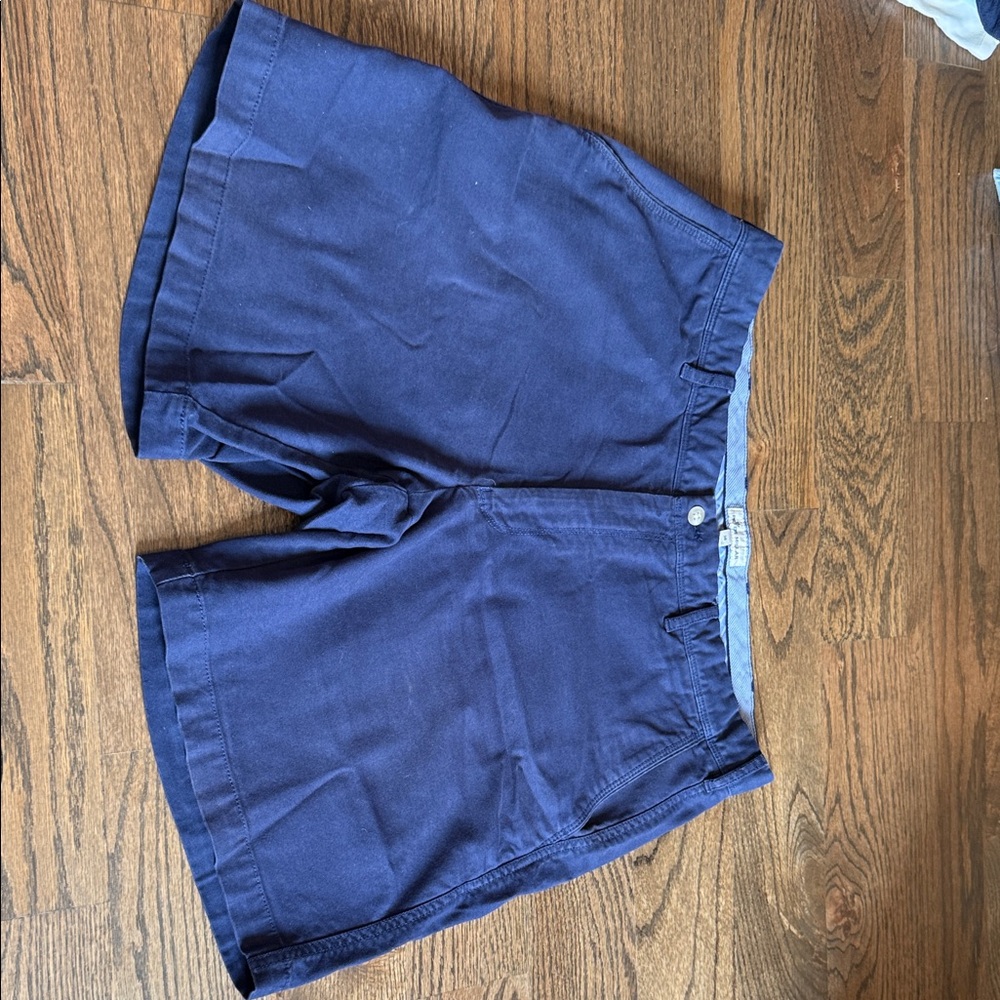 Peter Millar Crown Vintage Durable Canvas Stretch Chino Golf Shorts 36  MS19B08
